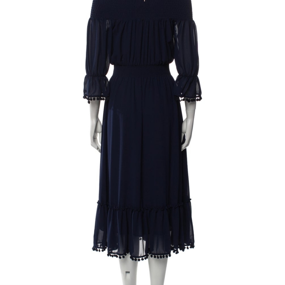 MISA Los AngelesOff-The-Shoulder Midi Length Dress Sz M